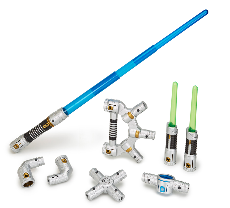 Illustration for article titled Star Wars Bladebuilders Let You Craft Your Own Impractical Lightsaber